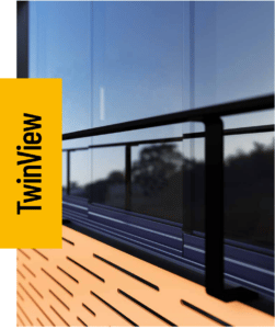 TwinView indglasningssystem Balco Altaner