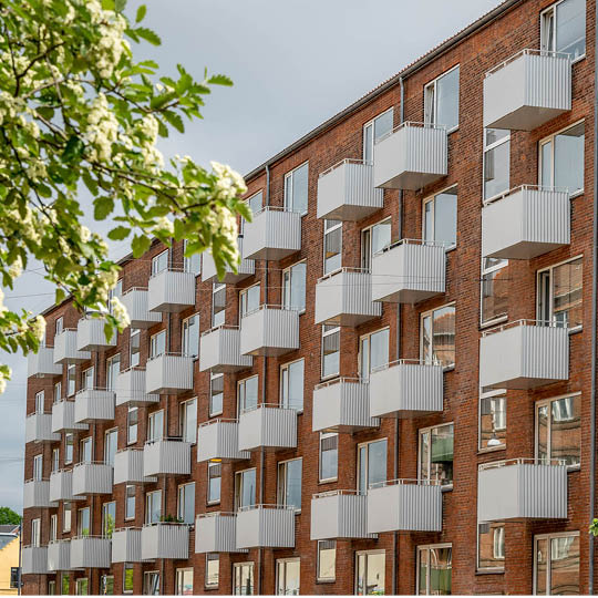 AB Lyshøjgård i København. Balco Altaner